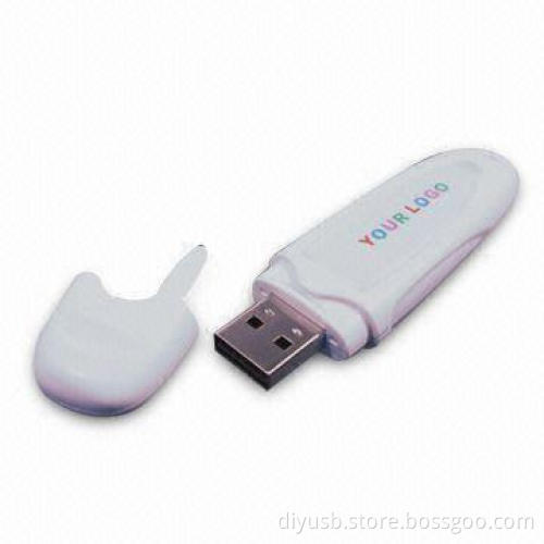 78 x 23 x 16mm Promotional USB Flash Drive with 40mA Static Current and 10-year Data Storage